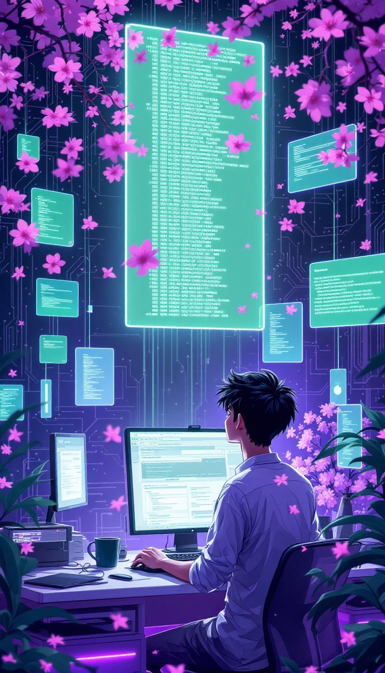 Free Cyberpunk Code Dreams Image - Cyberpunk, Anime, Programming ...