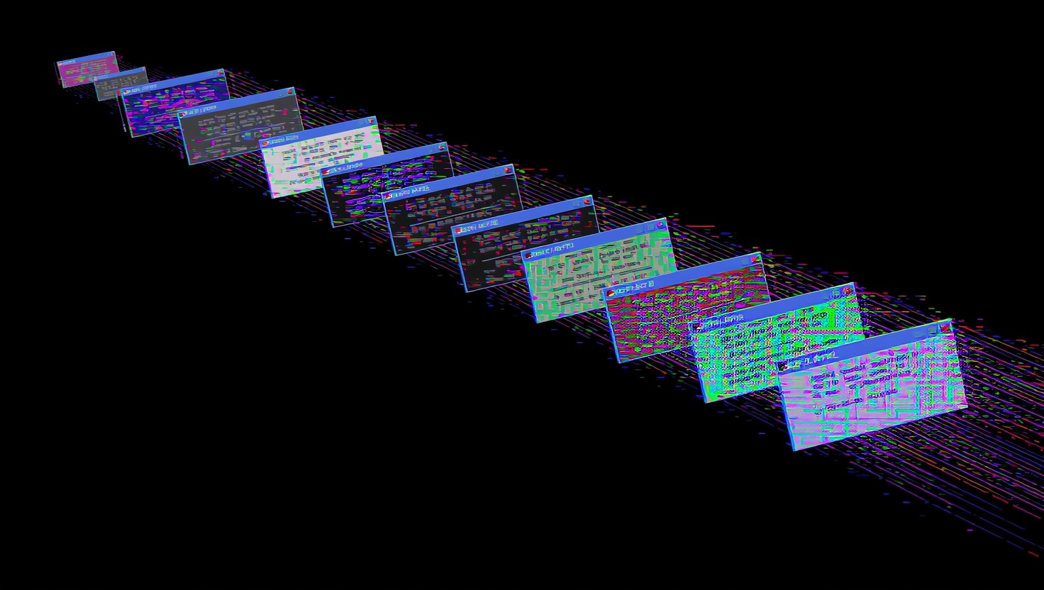 Free Digital Cascade Failure Image - Pixel, Retro, Glitch | Download at ...