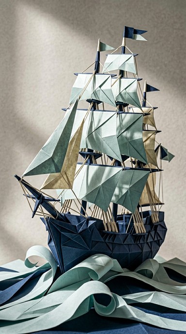 Free Origami Ship Sailing Image - Origami, Ship, Sailing | Download at ...