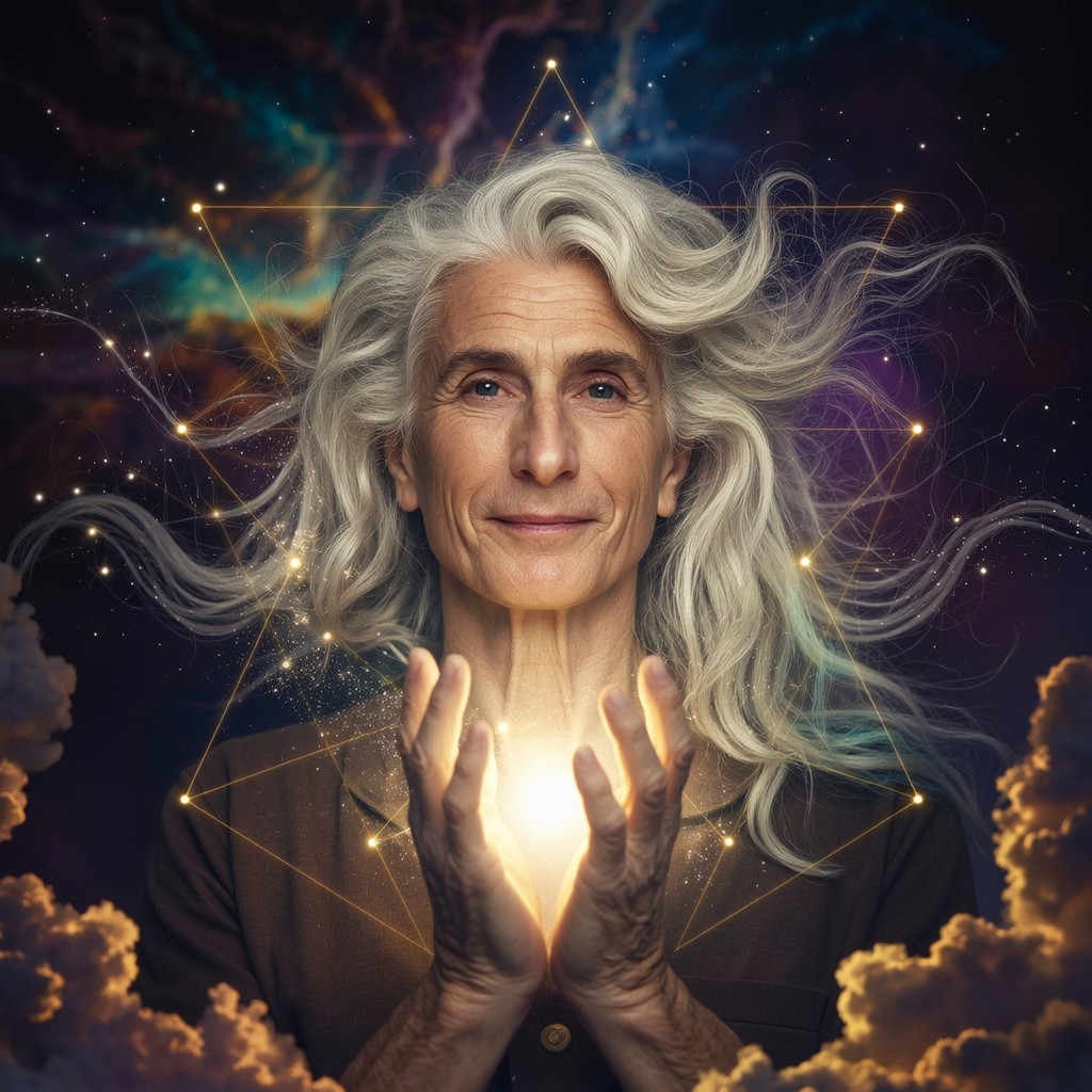 Free Cosmic Wisdom Portrait Image - Fantasy, Surreal, Portrait ...