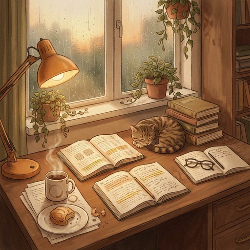 Free Cozy Study Vibes Image - Lofi, Study, Desk | Download at StockCake