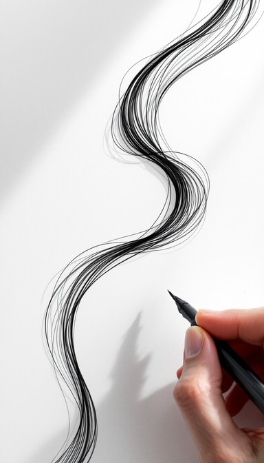 Line Drawing Flow Free Creating Flowing Lines Photo - Art, Drawing, Sketch | Download at ...