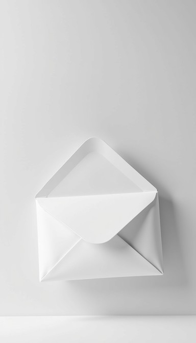 Subtle Envelope Free Floating White Envelope Image - Envelope, White, Floating ...