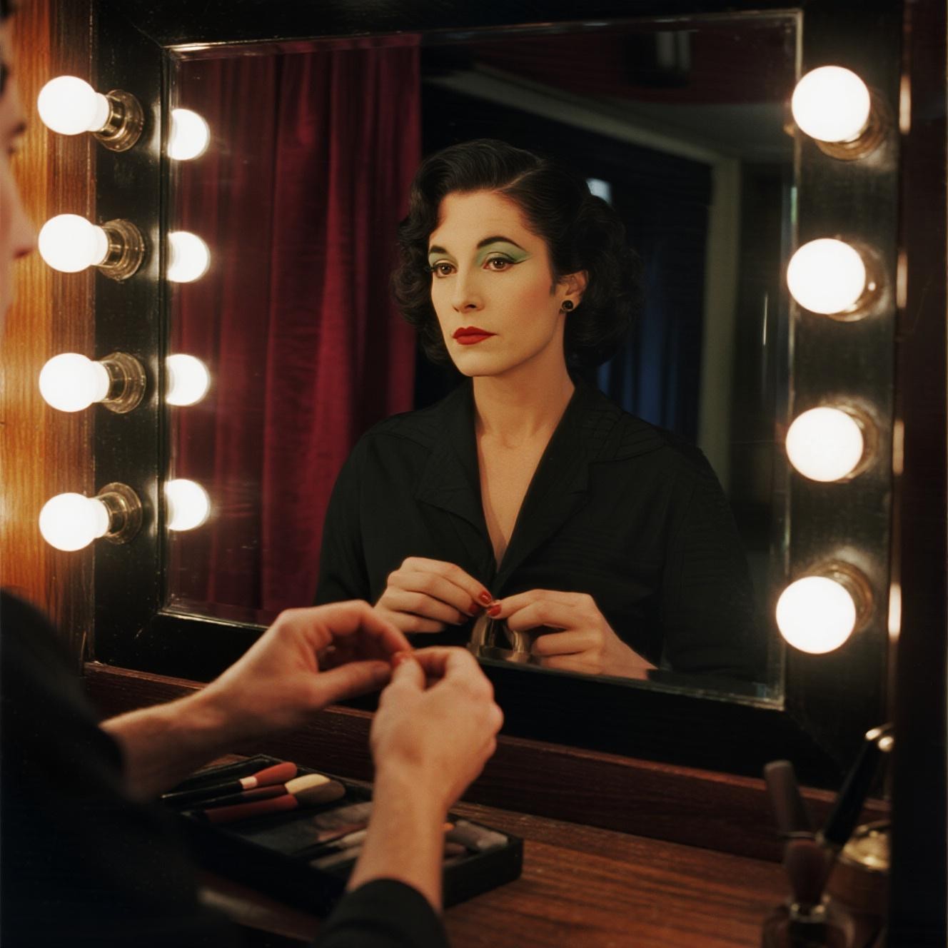 Free Dressing Room Reflection Image - Backstage, Theater, Dressing ...