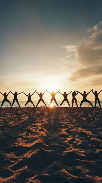Free Beach Human Arch Image - Beach, Unity, People | Download at StockCake