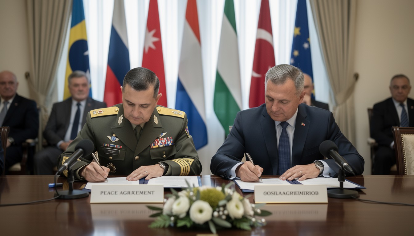 Sample Peace Contract Free Peace Agreement Signing Image - Peace, Treaty, Agreement ...
