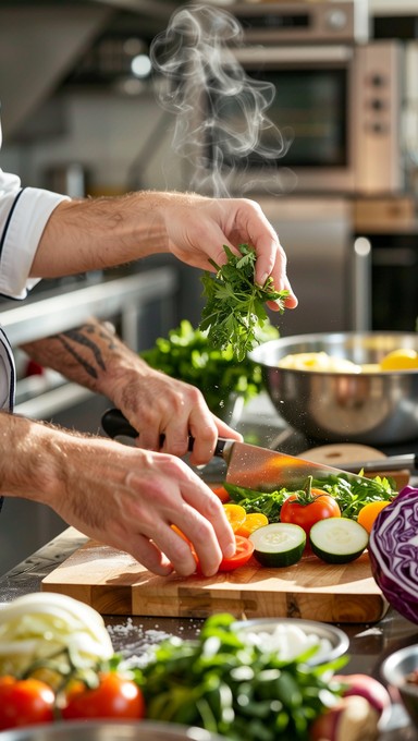 Arrange Ingredients Free Fresh Kitchen Preparation Photo - Cooking, Chef, Kitchen ...