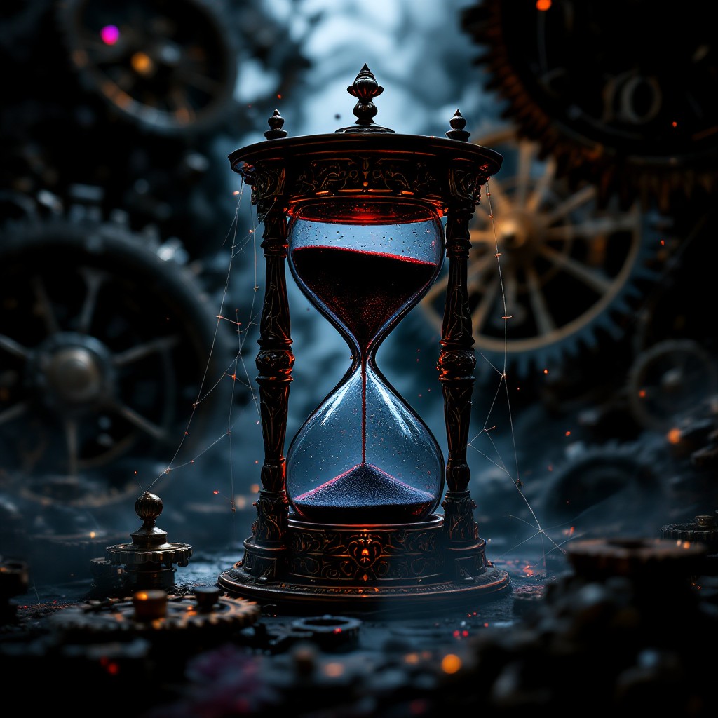 Forever Time Clock Free Time Forever Frozen Photo - Hourglass, Timepiece, Gothic ...