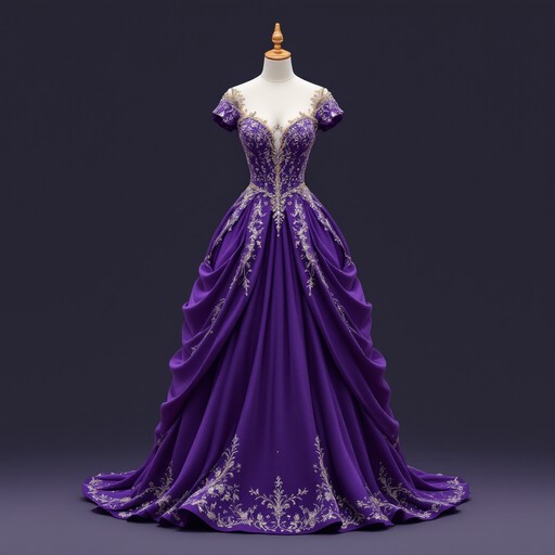 Free Regal Purple Gown Image - Purple, Gown, Dress | Download at StockCake