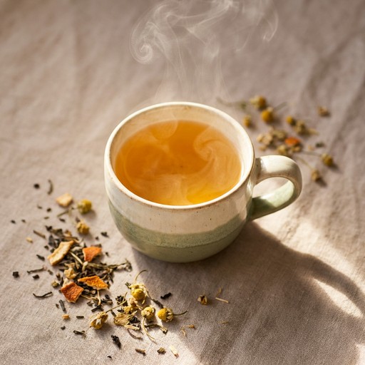 Free Golden Tea Moment Image - Tea, Cup, Ceramic | Download at StockCake