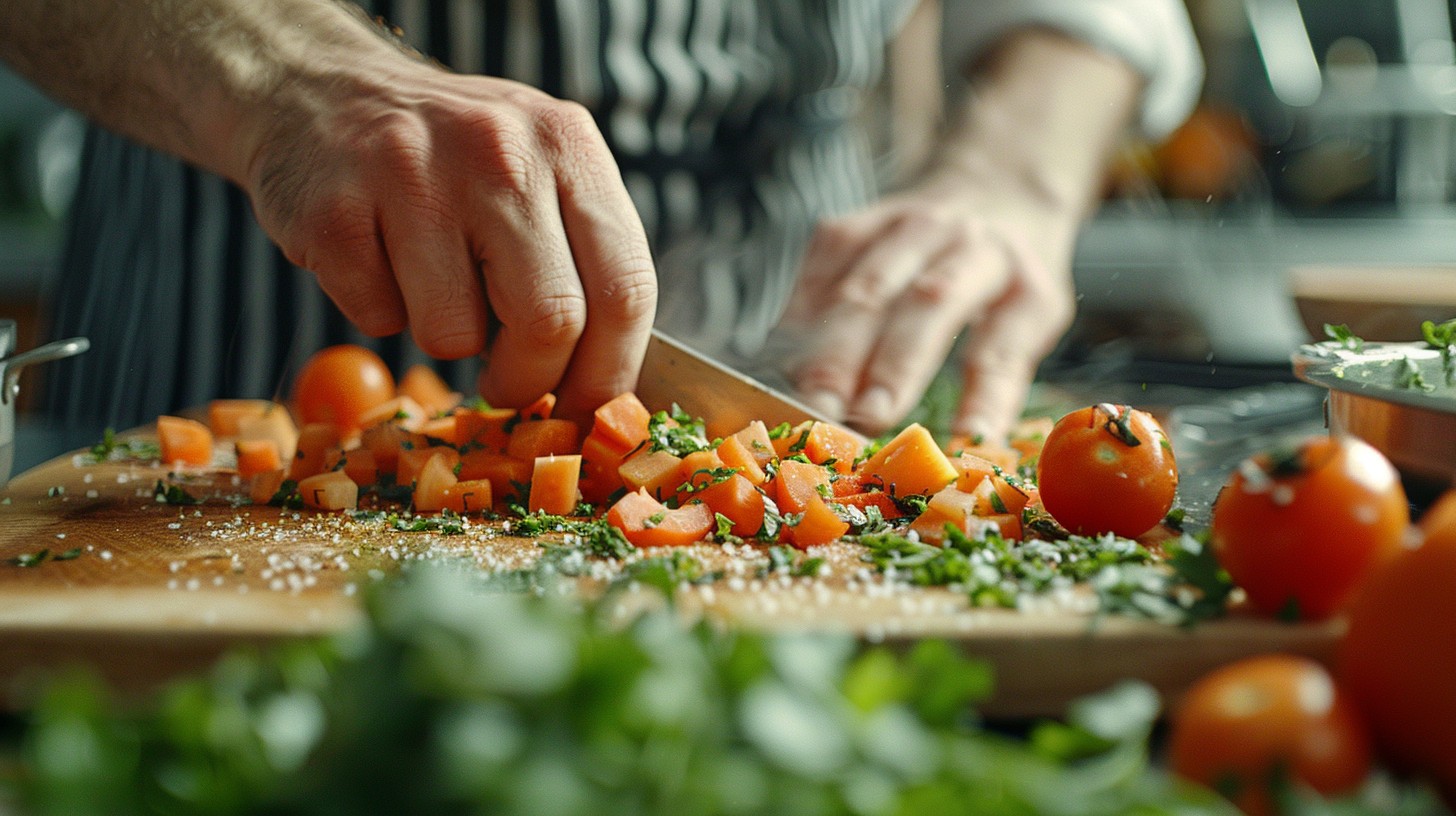 Free Chopping Fresh Vegetables Image - Chopping, Vegetables, Chef ...