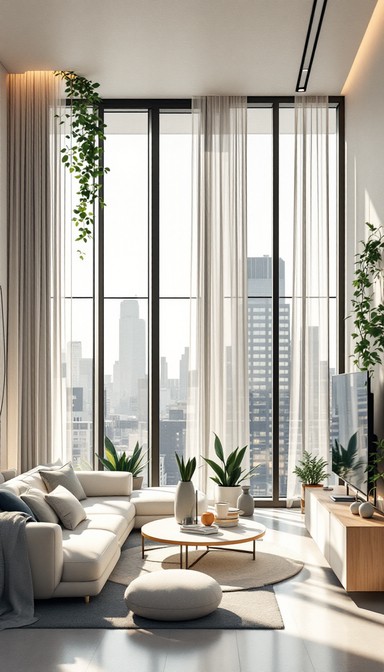 Free Luxurious Urban Sanctuary Image - Penthouse, Minimalist ...