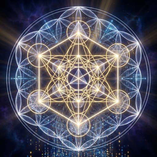 Metatron Pattern Free Sacred Geometric Illumination Image - Geometry, Sacred, Metatron ...