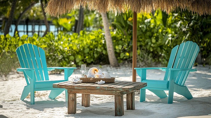 Simple Beachside Free Beachside Relaxation Setup Image | Download at StockCake