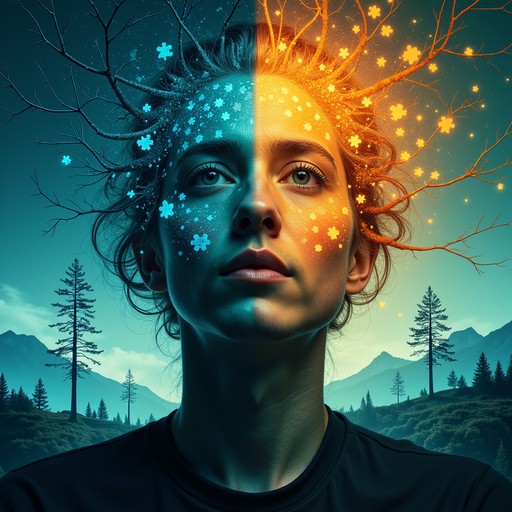 Free Thought Becomes Growth Image - Duality, Transformation, Mind ...