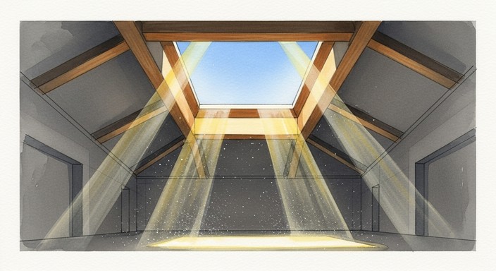 Light From Above Example Free Light From Above Image - Skylight, Sunbeams, Attic | Download at ...