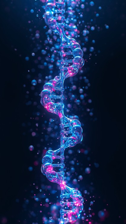 Free Glowing DNA Structure Image - Dna, Molecular, Helix | Download at ...