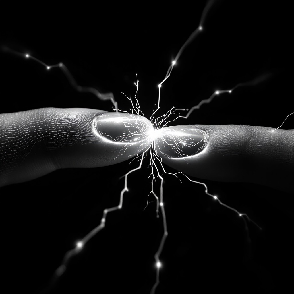 Free Electrical Human Touch Image - Electricity, Fingertips, Lightning ...