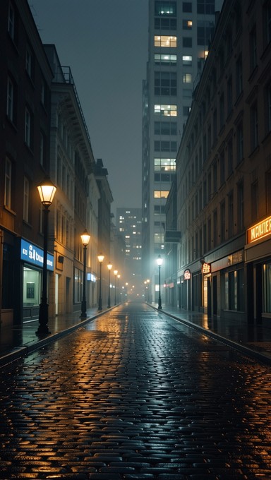 Free Rainy Noir Night Image - Rainy, Noir, Vintage | Download at StockCake
