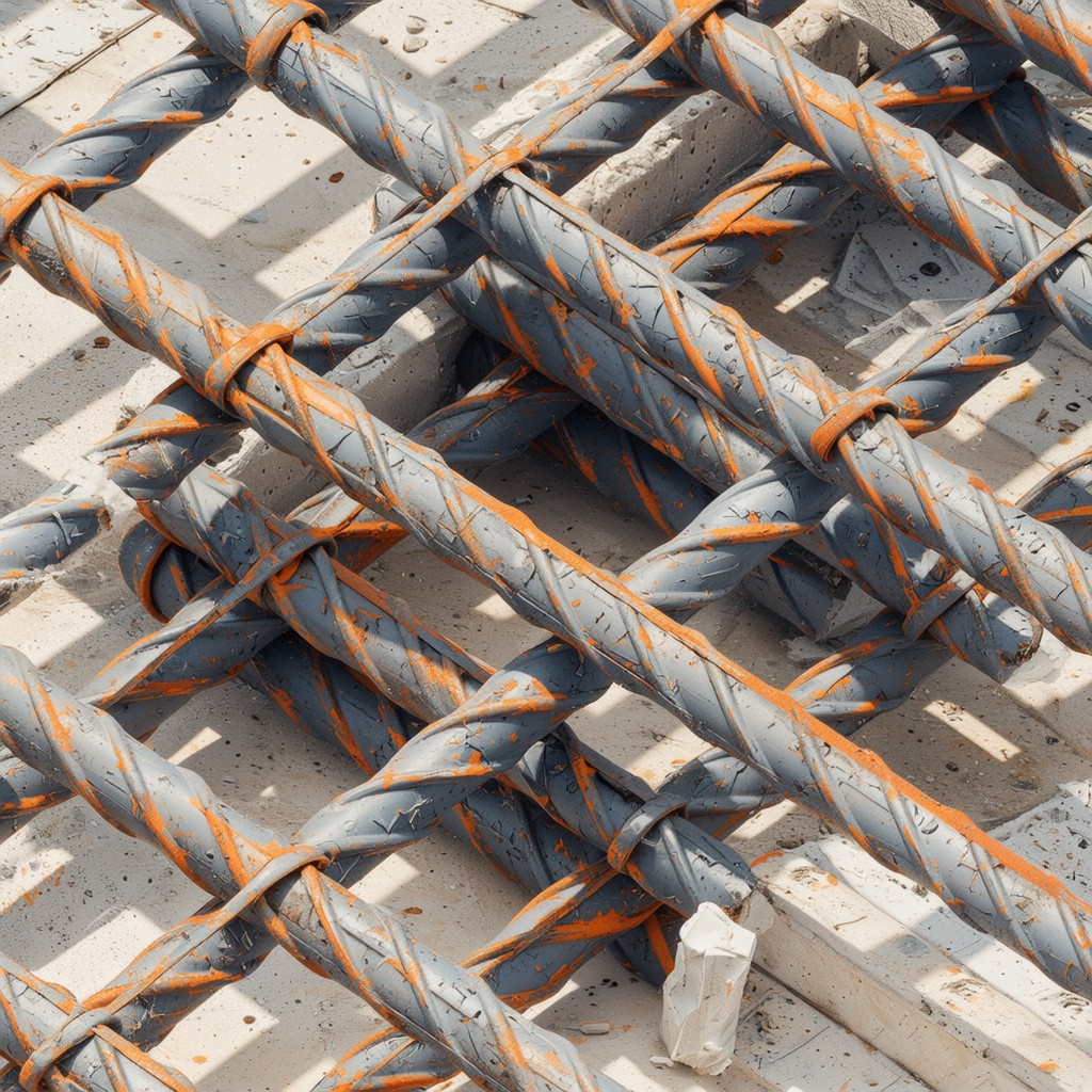 Free Rusted Steel Grid Image - Rebar, Steel, Grid | Download at StockCake