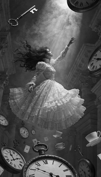 Free Falling Through Time Image - Woman, Falling, Victorian | Download ...