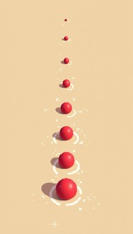 Free Minimalist Ball Bounce Image - Ball, Bounce, Red | Download at ...