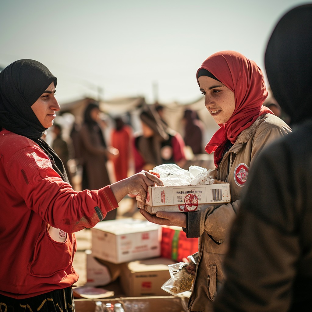 Free Aid Distribution Effort Image - Aid, Volunteer, Compassion ...