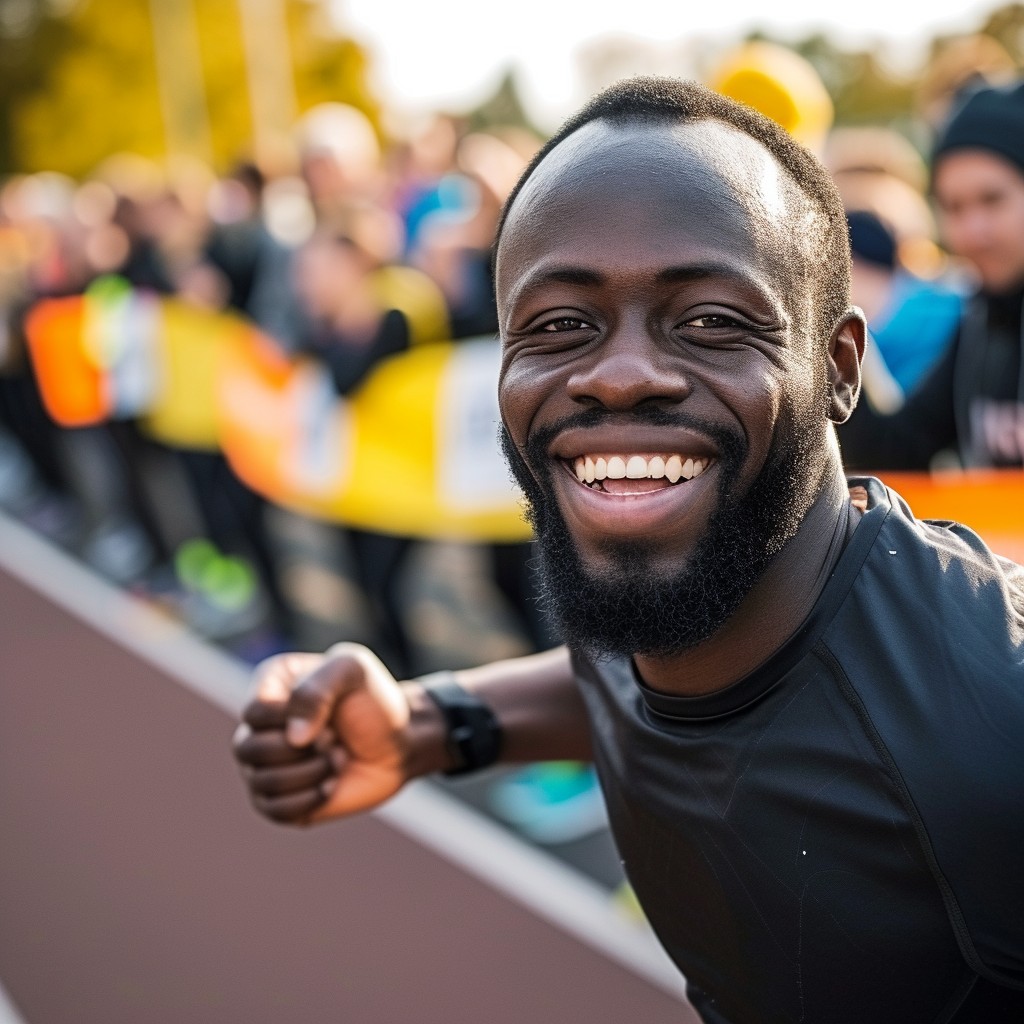 Smiling Runner Free Joyful Runner Smiling Image - Runner, Smiling, Athlete | Download ...