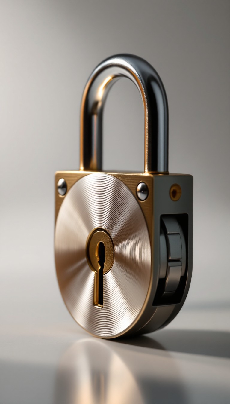 Free Elegant Security Device Image - Padlock, Security, Minimal ...