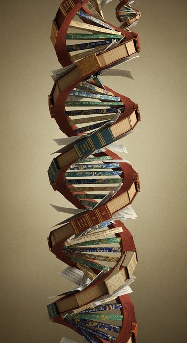 Free Literary DNA Helix Photo - Books, Dna, Helix | Download at StockCake