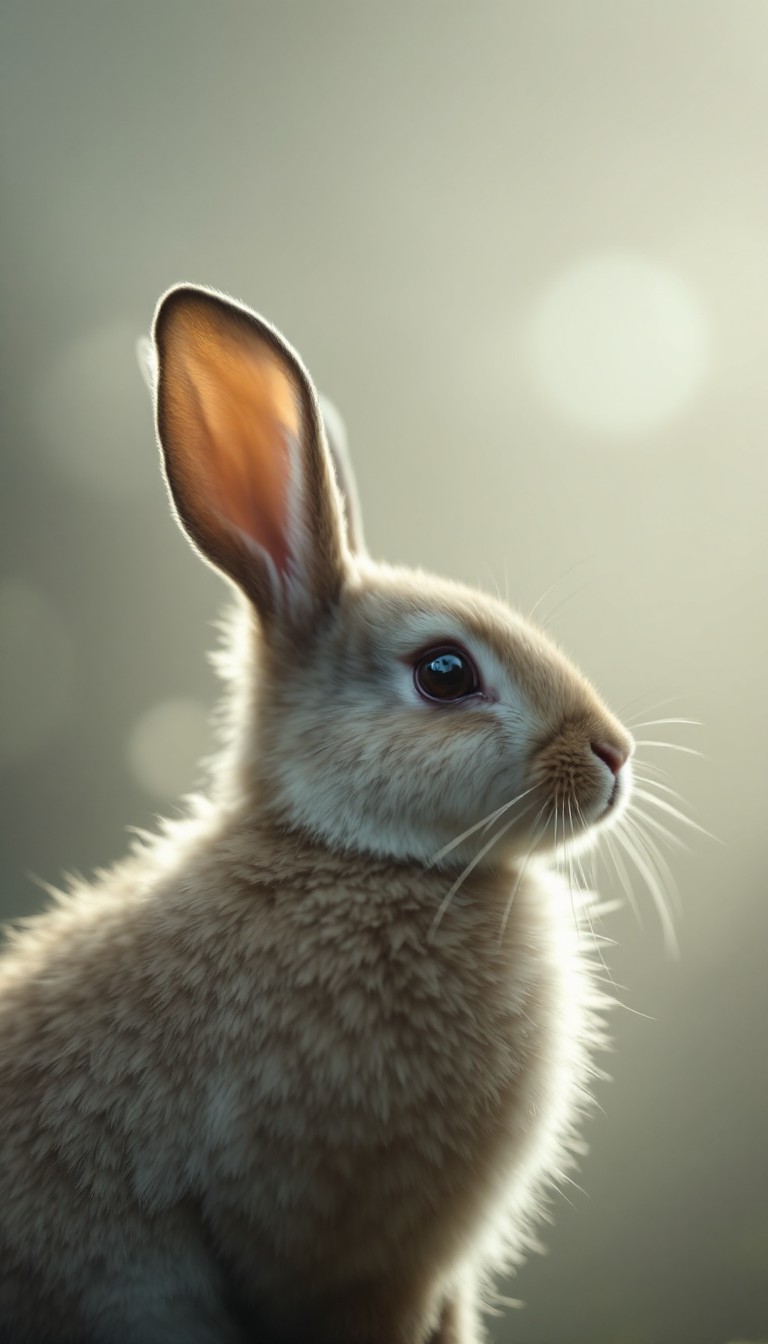 Free Rabbit at Dawn Photo - Rabbit, Bunny, Wildlife | Download at StockCake