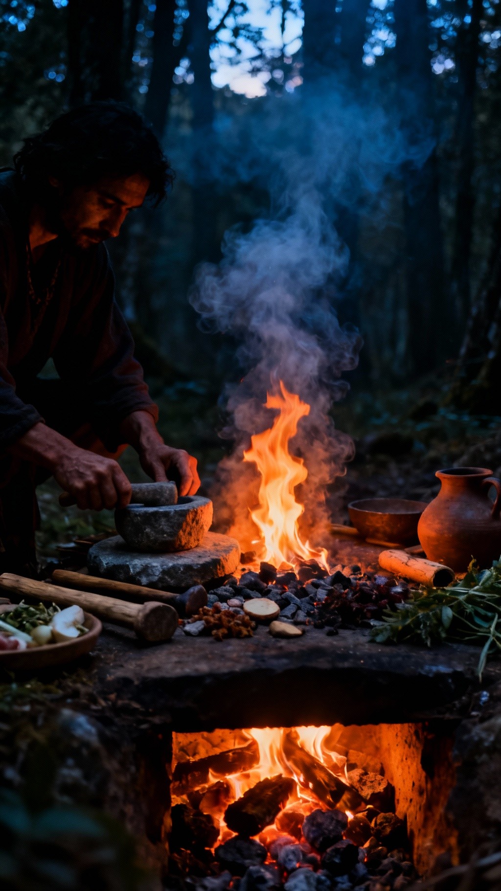 Free Primal Fire Cooking Image - Fire, Cooking, Forest | Download at ...