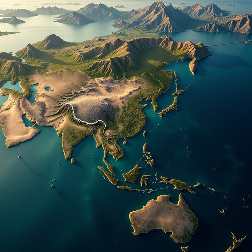 Free Asia From Above Image | Download at StockCake