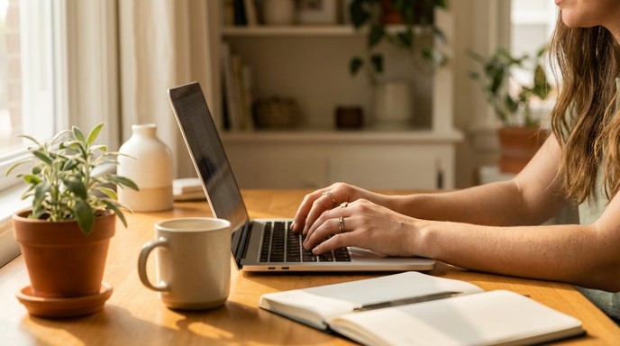 Free Working From Home Image - Typing, Laptop, Workspace | Download at ...