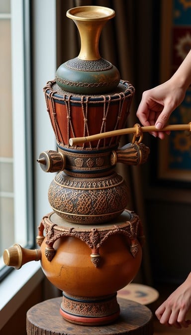 Free Stacked Cultural Instruments Image - Percussion, Drums ...