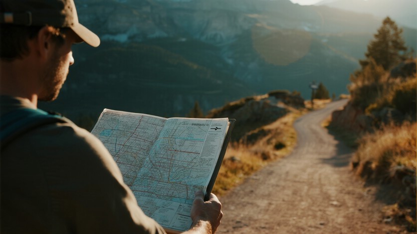 Path Less Map Free Path Less Traveled Image - Hiking, Adventure, Wilderness ...