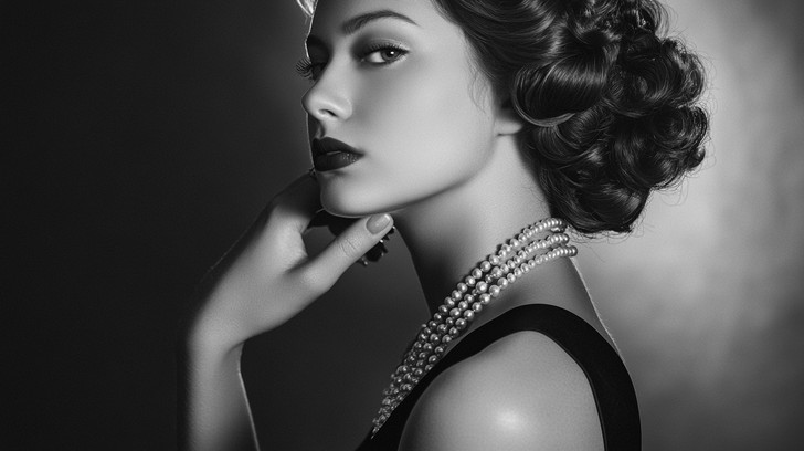 Free Elegant vintage portrait Image - Elegance, Vintage, Glamour ...