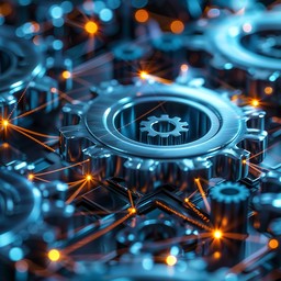 Free Intricate Gear Network Image - Technology, Gears, Machinery ...