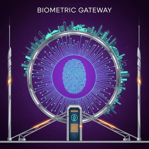 Free Biometric Digital Gateway Image - Biometric, Fingerprint, Gateway ...