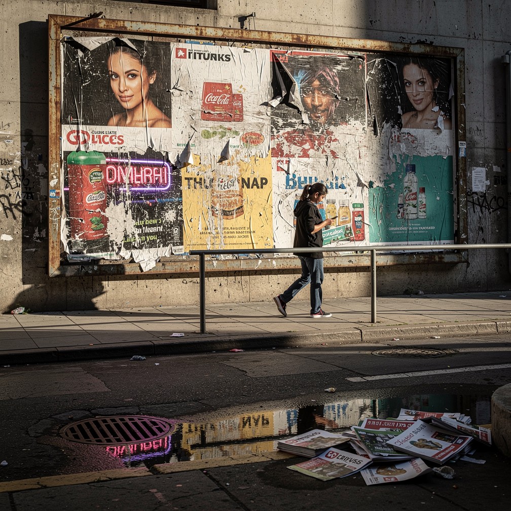 Free Ignoring Visual Noise Image - Urban, Street, Billboard | Download ...