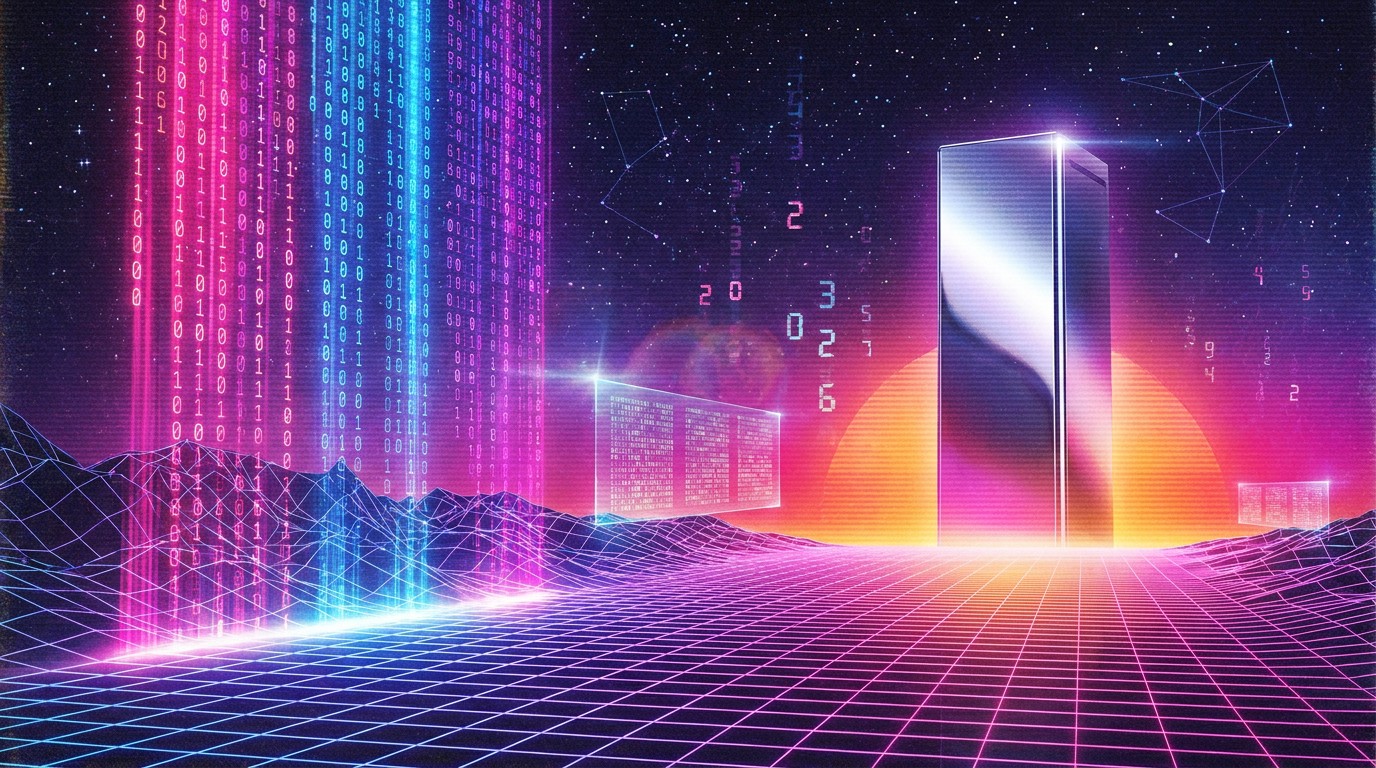 Free Neon Digital Cascade Image - Synthwave, Neon, Cyberpunk | Download ...