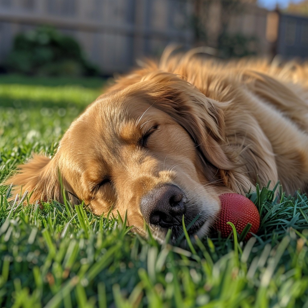 Free Dog Napping Peacefully Image - Dog, Golden Retriever, Sleeping ...