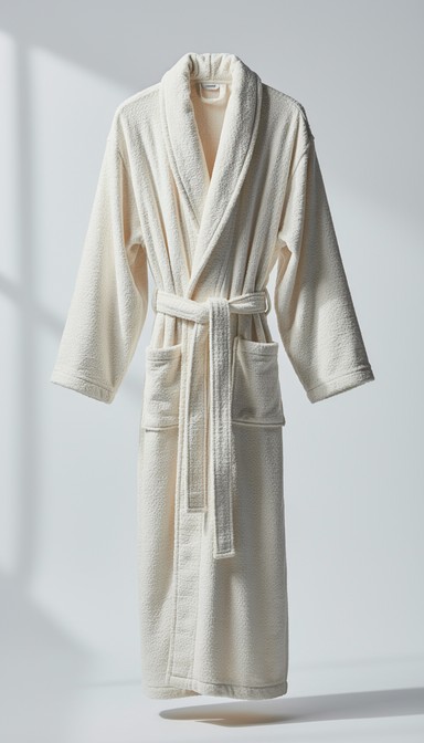 Free Luxurious Ivory Bathrobe Image - Bathrobe, Robe, Ivory | Download ...