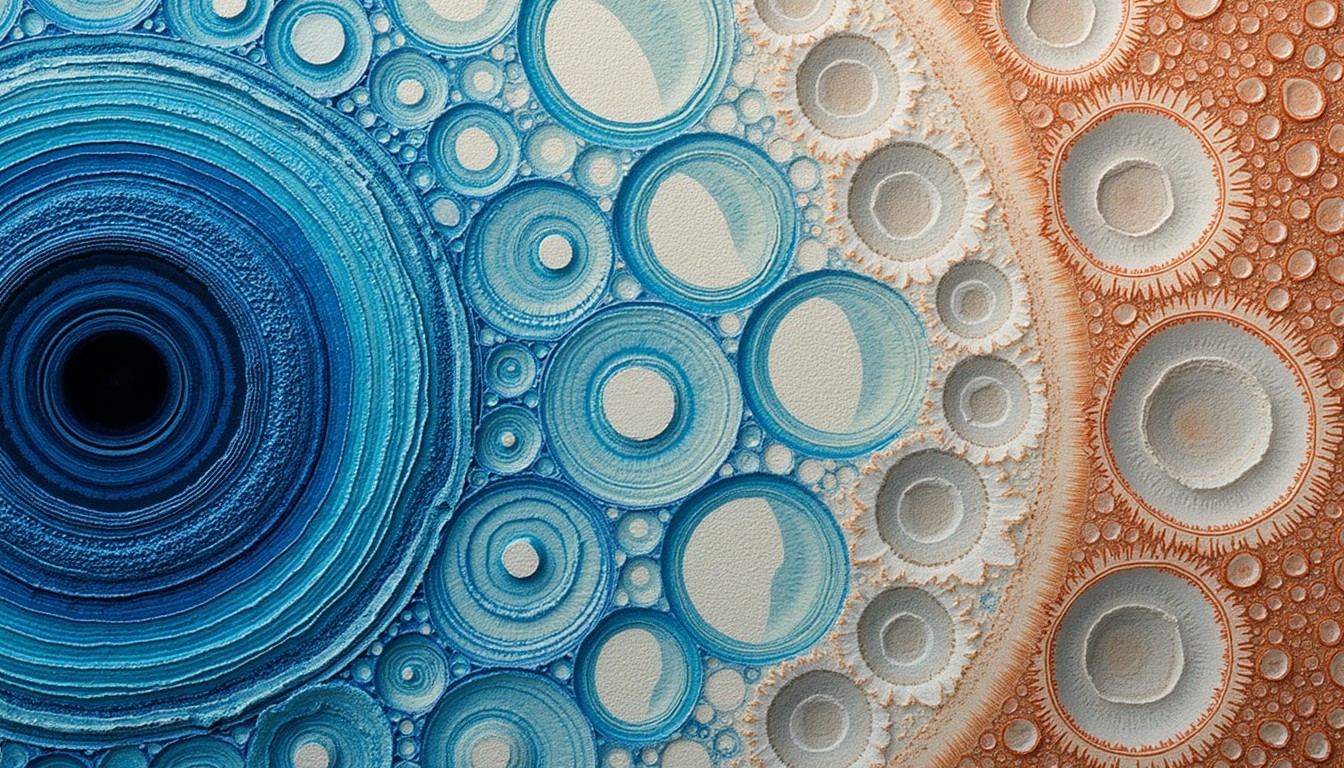 Free Concentric Azure Ripples Image - Circles, Azure, Blue | Download ...