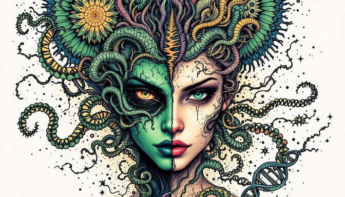 Free Mutation Tattoo Art Image - Mutation, Transformation, Tattoo ...