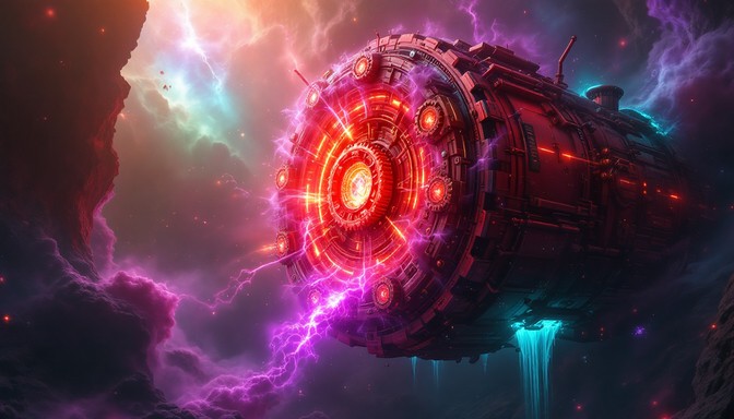 Free Dimensional Power Engine Image - Generator, Cosmic, Surreal ...