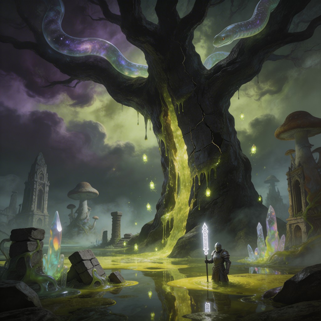 Free Corrupted Amber Tree Image - Fantasy, Tree, Swamp | Download at ...