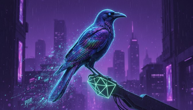 Visual Rbano Bird Free Cyber Bird Vision Image - Cyberpunk, Bird, Neon | Download at ...