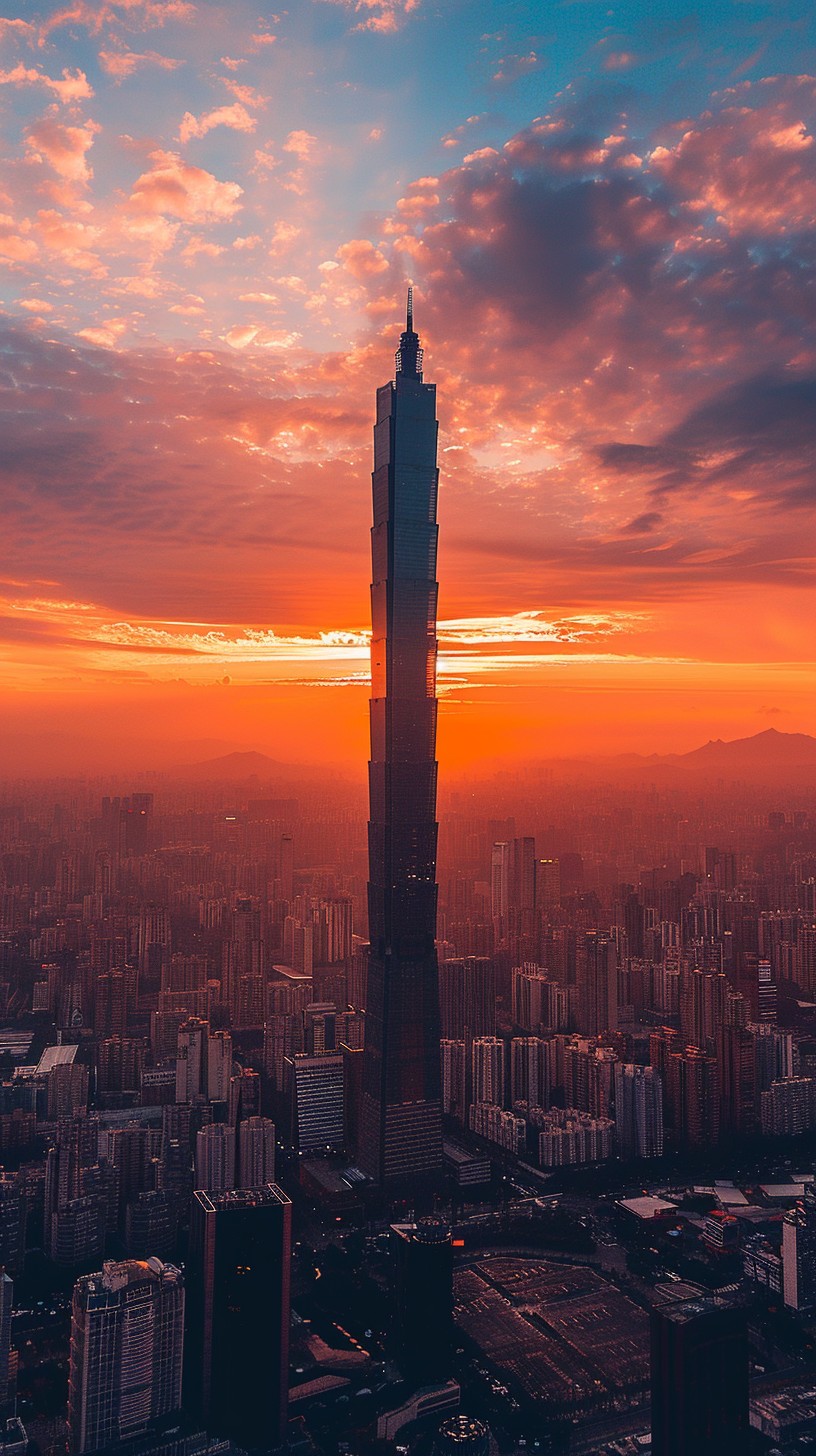 Free Sunset Urban Silhouette Image - Sunset, Skyscraper, Cityscape ...