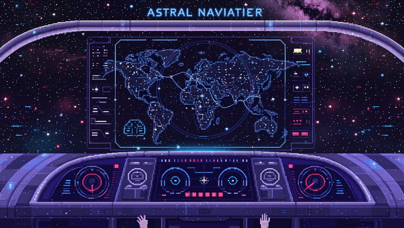 Space Interfaces Free Cosmic Navigation Interface Image - Technology, Space, Cosmic ...